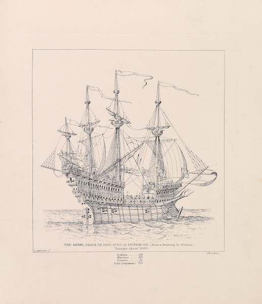 The Henri Grace de Dieu built at Erith in 1515
