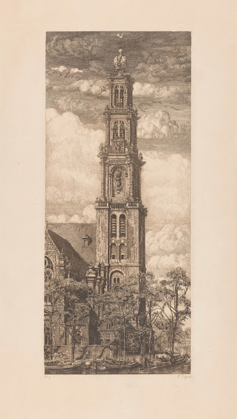 Westertoren in Amsterdam 1907 1908