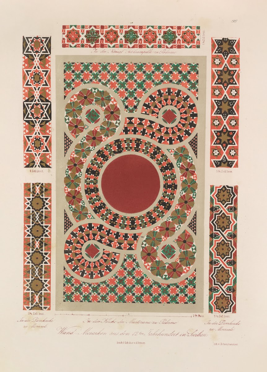 Ornamente aller klassischen Kunst Epochen nach den Originalien in ihren eigenthu