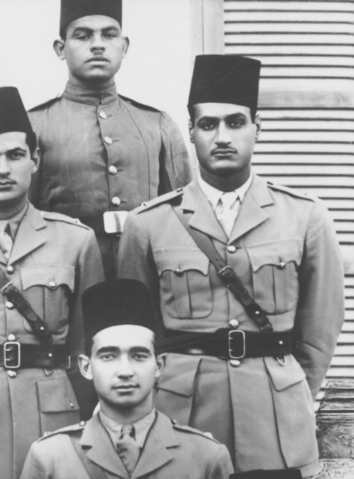 جمال عبدالناصر ضابطاً