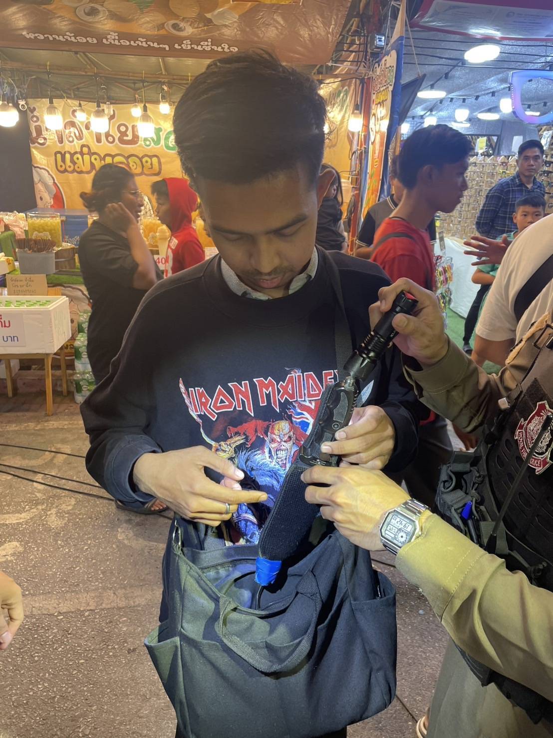 ภาพการจับกุม 2