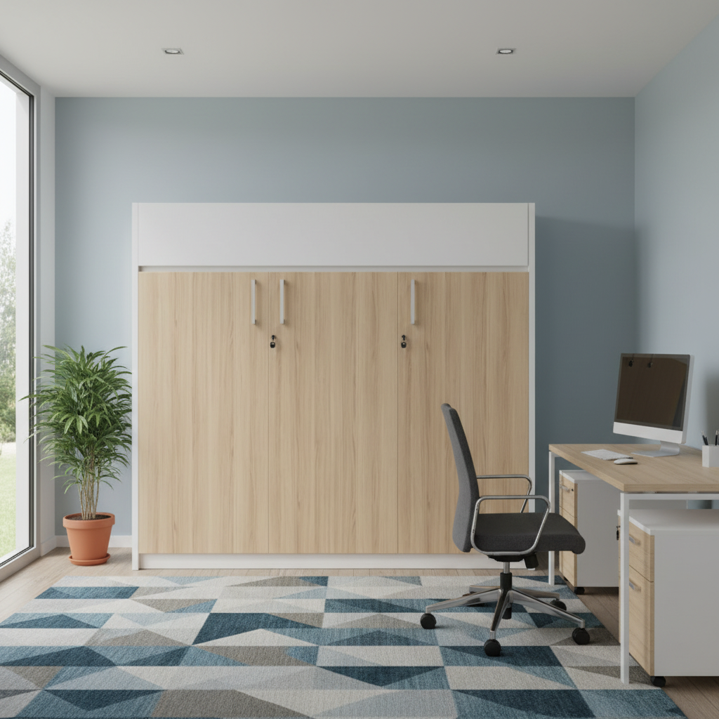 RADAR Color Three-Door (Low Height) Top Planter Box Cabinet