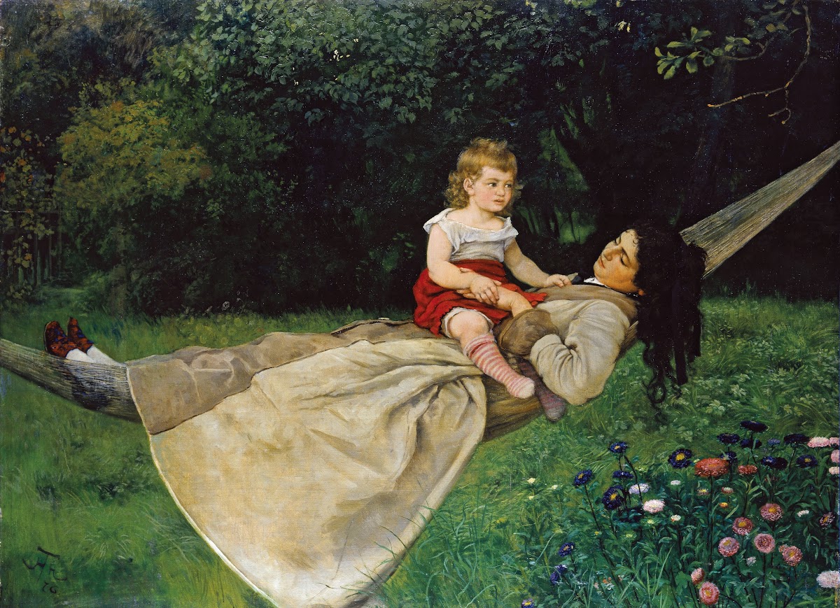 In the Hammock 1876