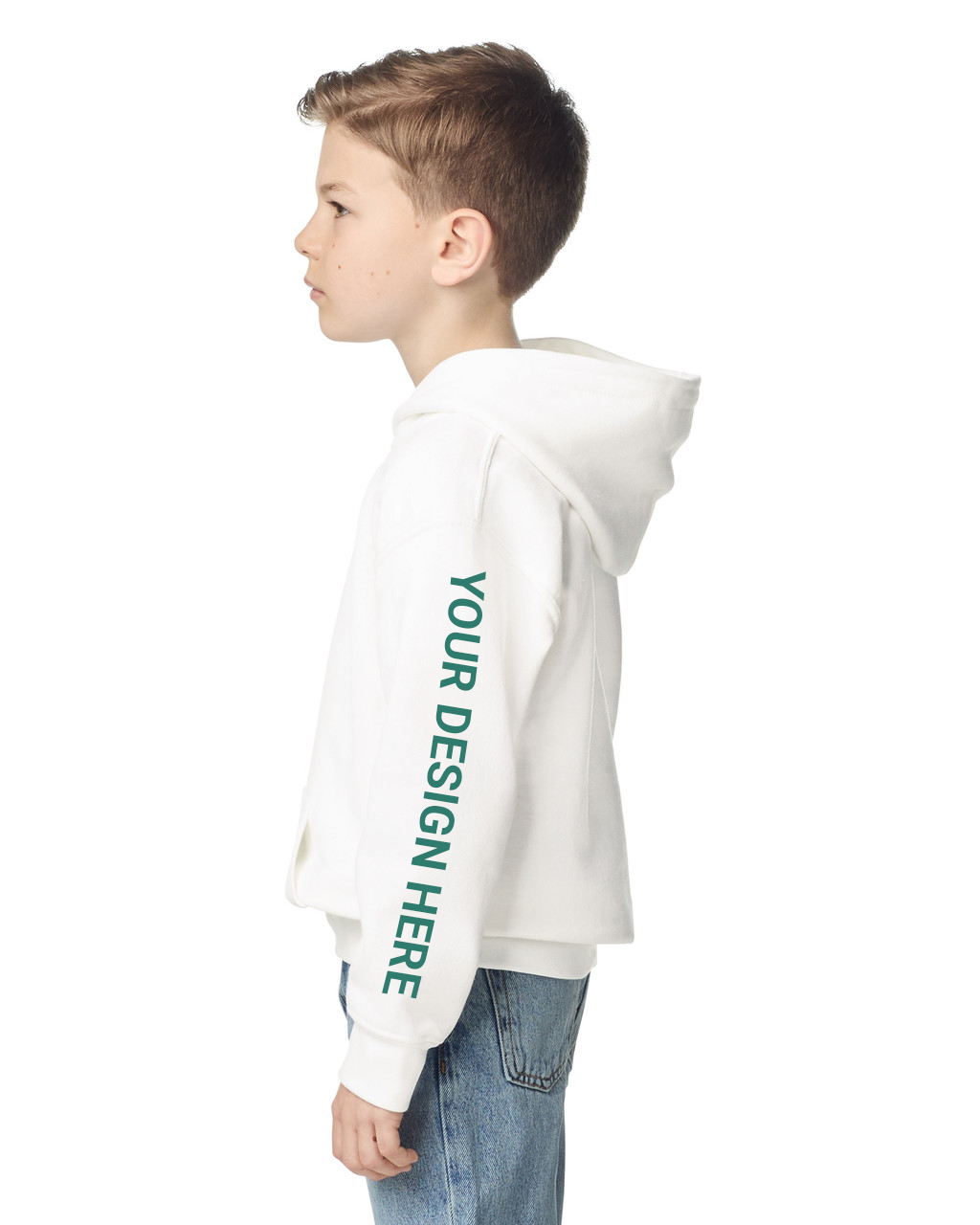 Gildan 18500B (US) - Youth Heavy Blend Hooded Sweatshirt (DTG)