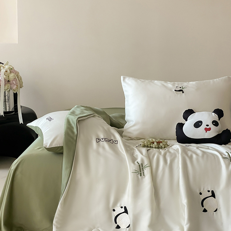 Summer Duvet Set, 4-Piece, Tencel, Light