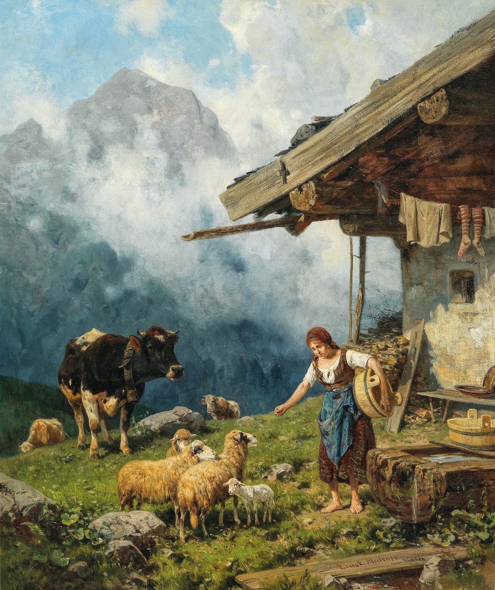 Morgen Auf Der Alm