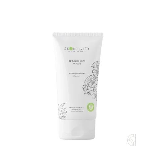 Skintivity 10% Oxygen Acne Wash with Aloe Vera 150ml