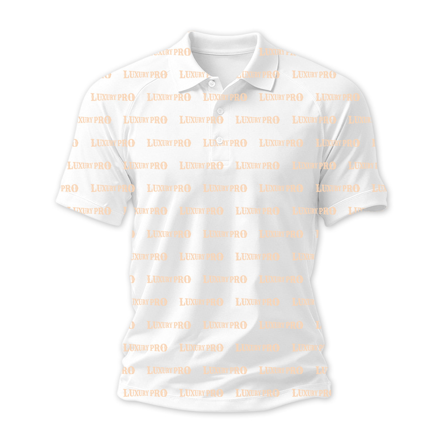 Button-Up Short-Sleeve Raglan Sleeve Polo