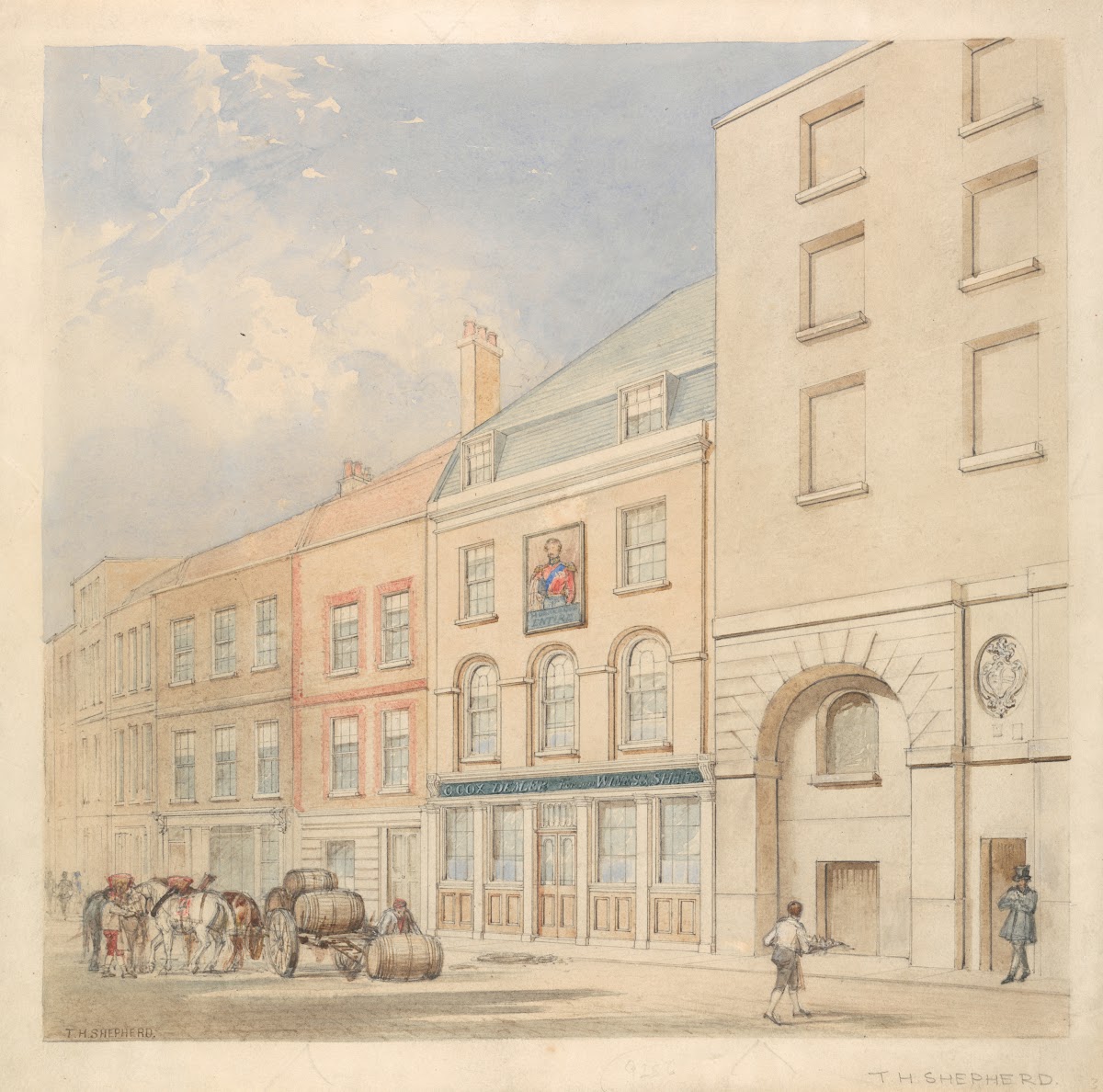 The Prince Albert 11 Coopers Row Crutched Friars and Coopers Bonded Vaults and T
