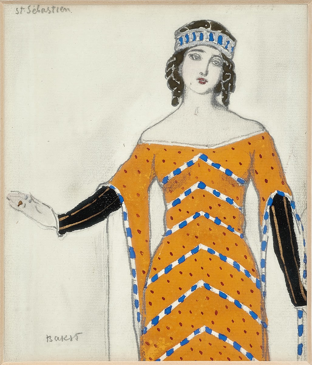 Etude de costume pour Saint Sébastien