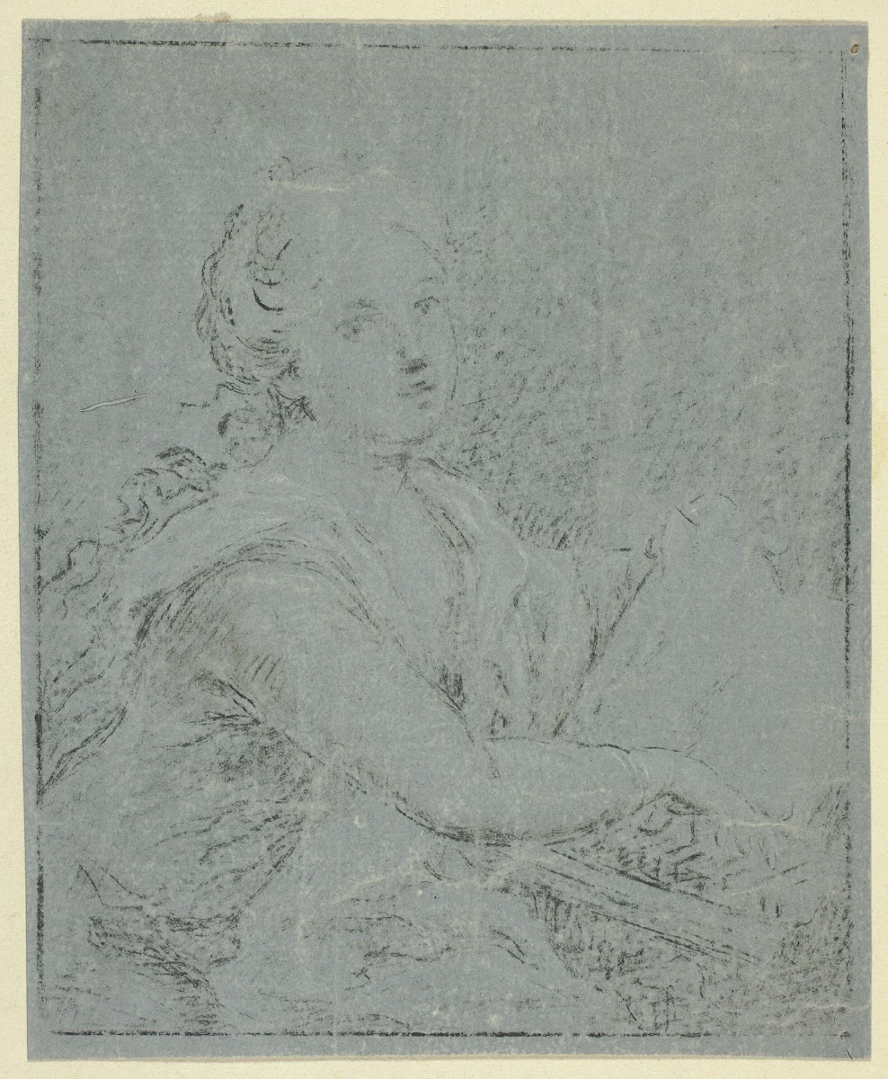 Woman at Spinet