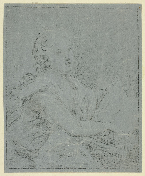 Woman at Spinet