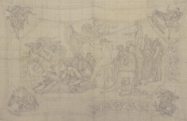 Bacchus among the muses ca 1868