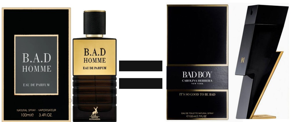 BAD HOMME HOMBRE 100ML EDP MAISON ALHAMBRA