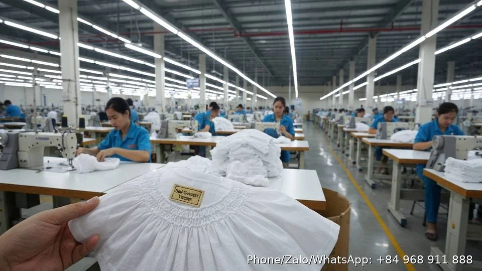 smocked clothing wholesale - Gold Garment Vietnam