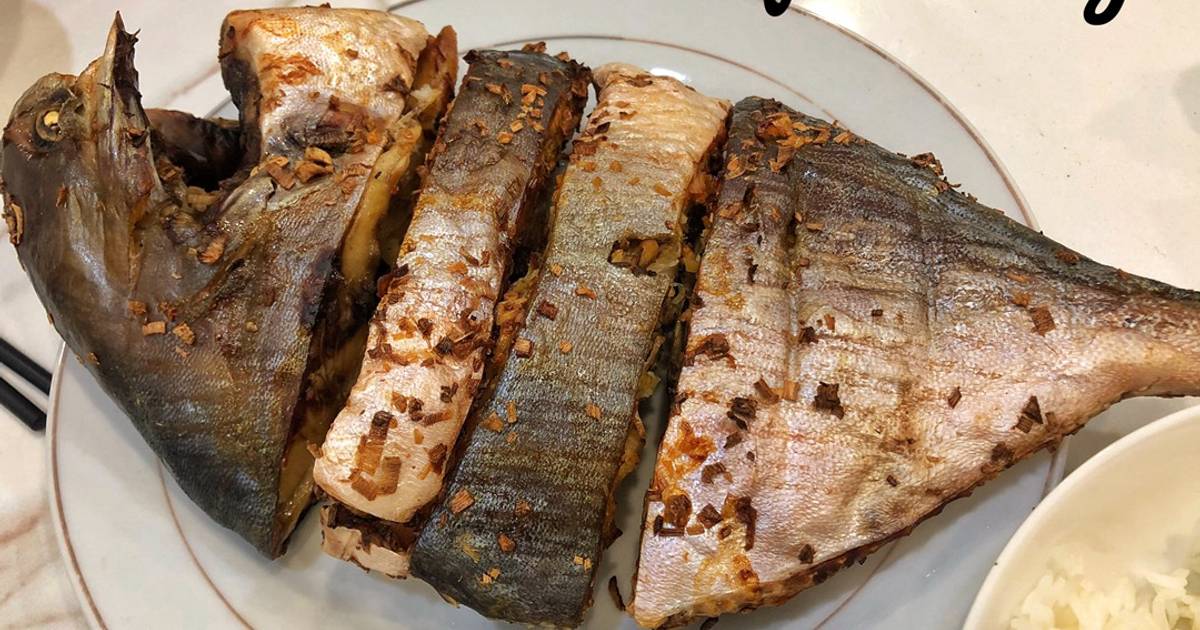 Cá chim nướng sả