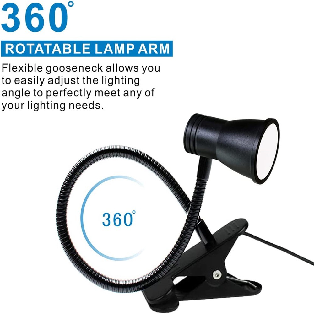 LED Desk Clamp Lamp for Study and Work