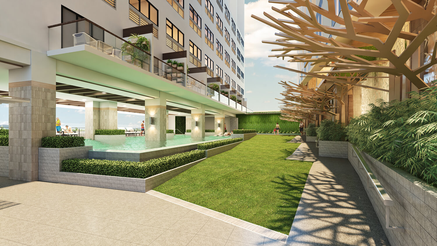 Exterior view of property