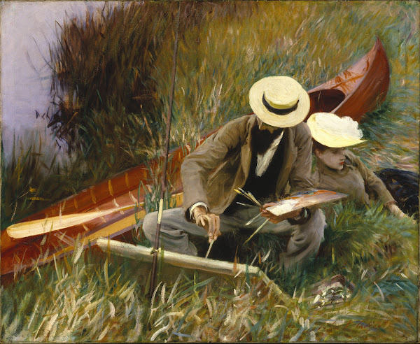 An Out of Doors Study 1889