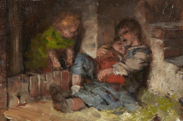 Schlafende Kinder