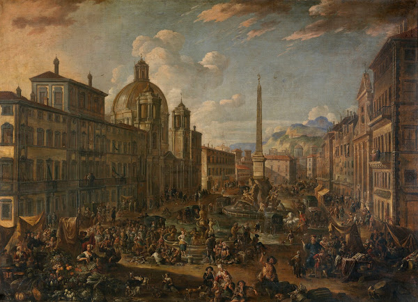 Piazza Navona in Rome 1680