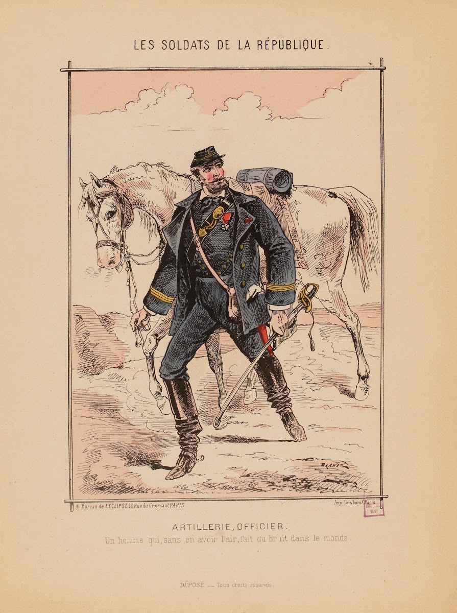 Artillerie officier 1871