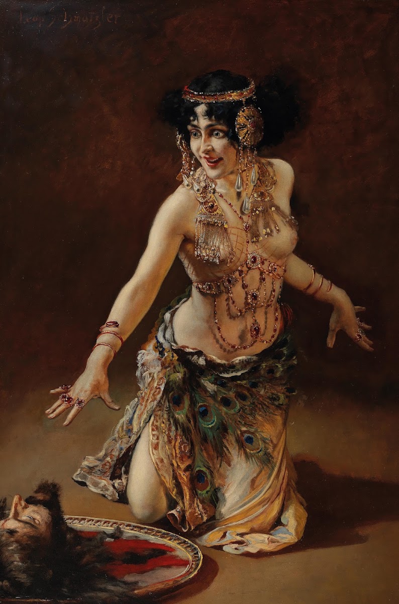 Lili Marberg as Salome c 1905