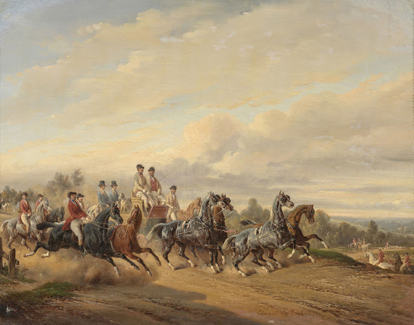 Departure for the hunt