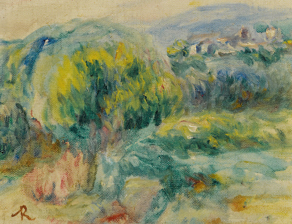 Paysage aux environs de Cagnes Sur Mer 1912 13