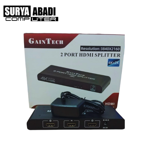 SPLITTER HDMI 1-2 GAINTECH