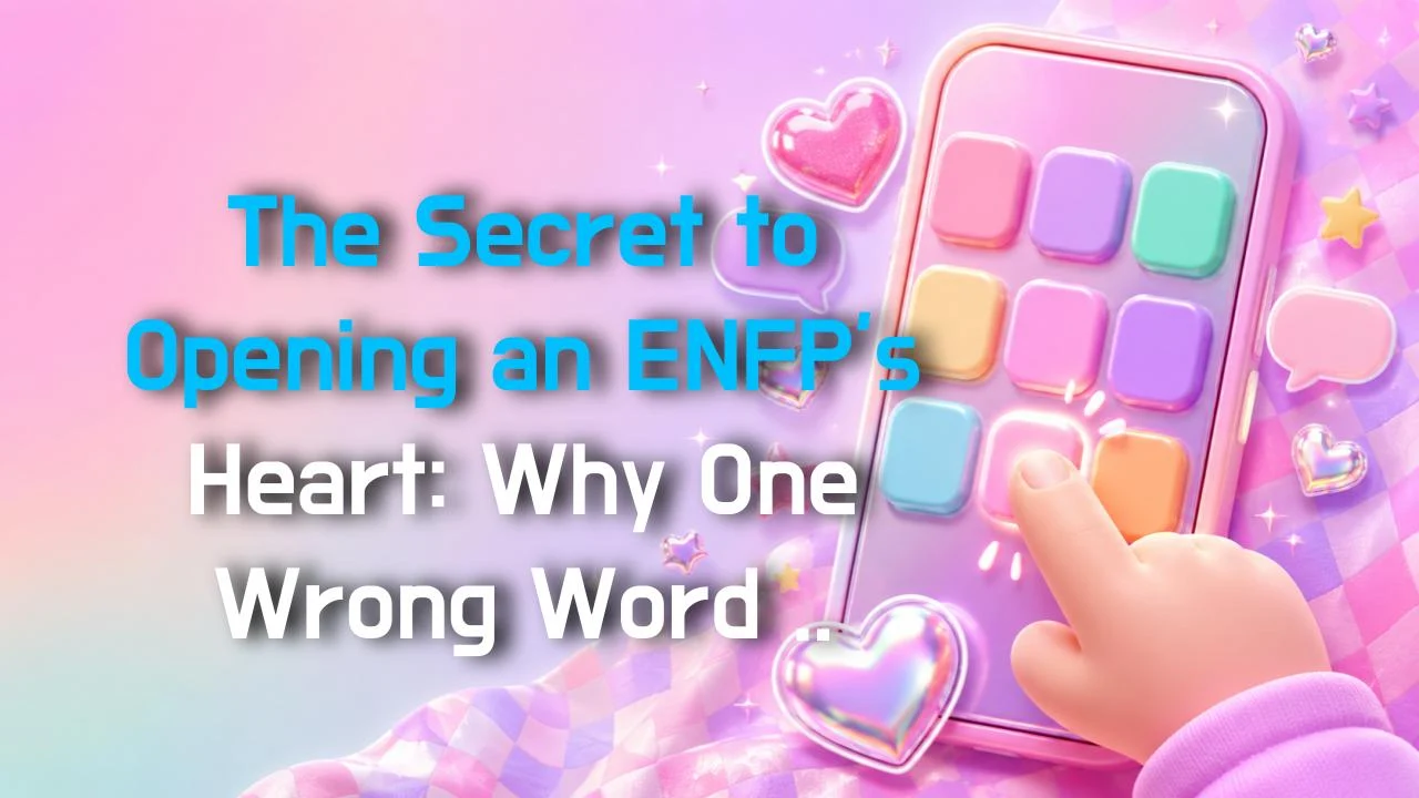 The Secret to Opening an ENFP's Heart: Why One Wrong Word Can Undo 100 Acts of Kindness