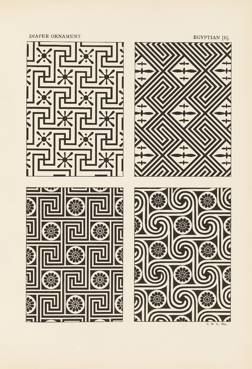Outlines of ornament in the leading styles Pl19 1881