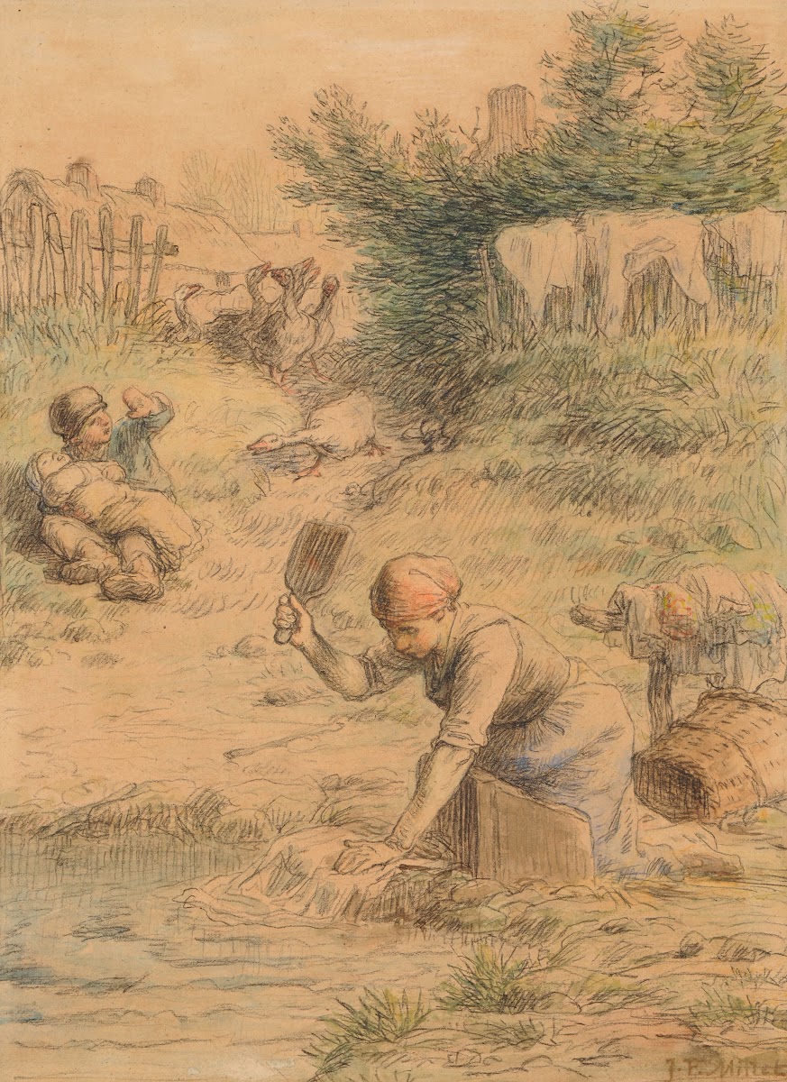 La Lavandière ca 1860