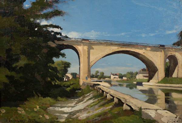 The Railroad Bridge at Briare