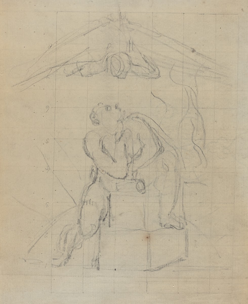 Los and His Spectre verso c 1804 1807
