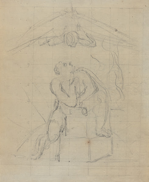 Los and His Spectre verso c 1804 1807