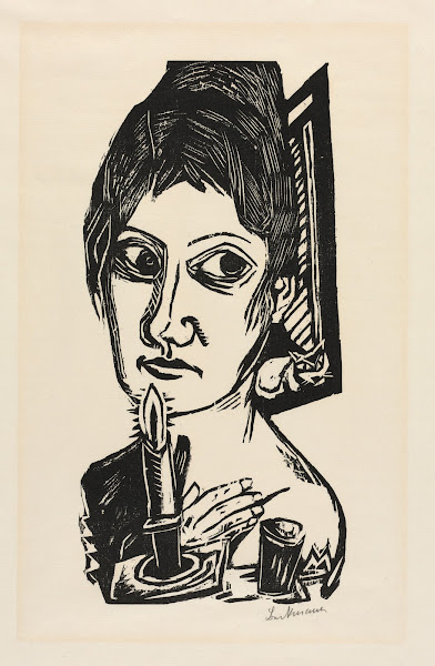 Woman with Candle 1920
