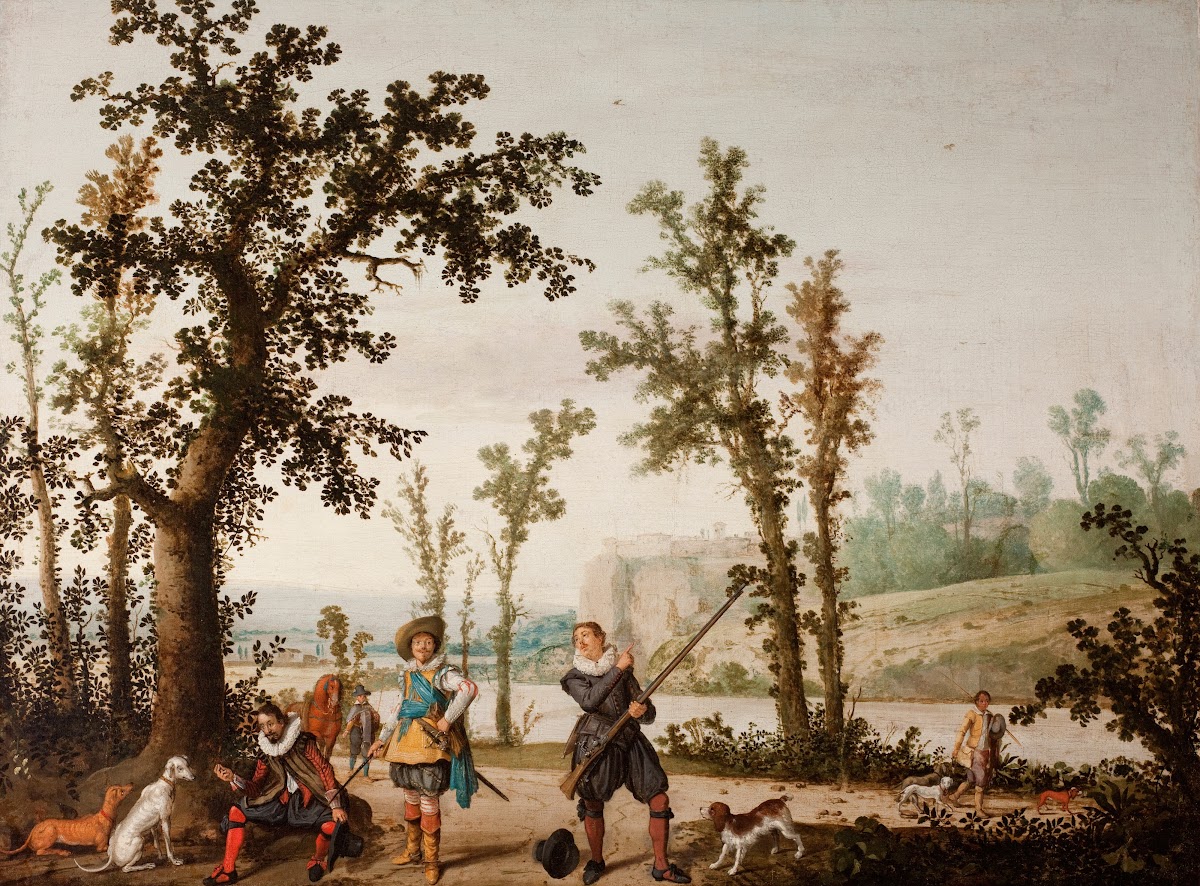 Landscape with Hunters 1622 1630