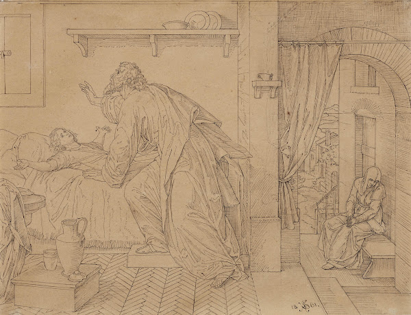 Die Auferweckung Des Sohnes Der Witwe Von Sidon 1861