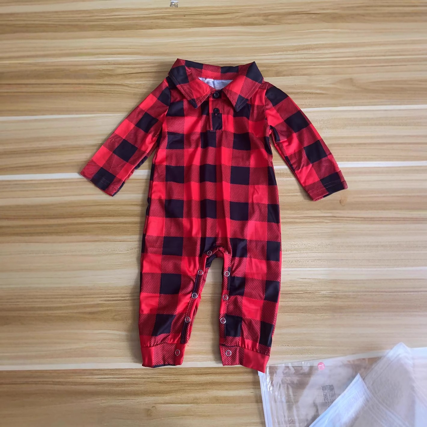 Christmas Pajama Set for the Whole Family, Checked