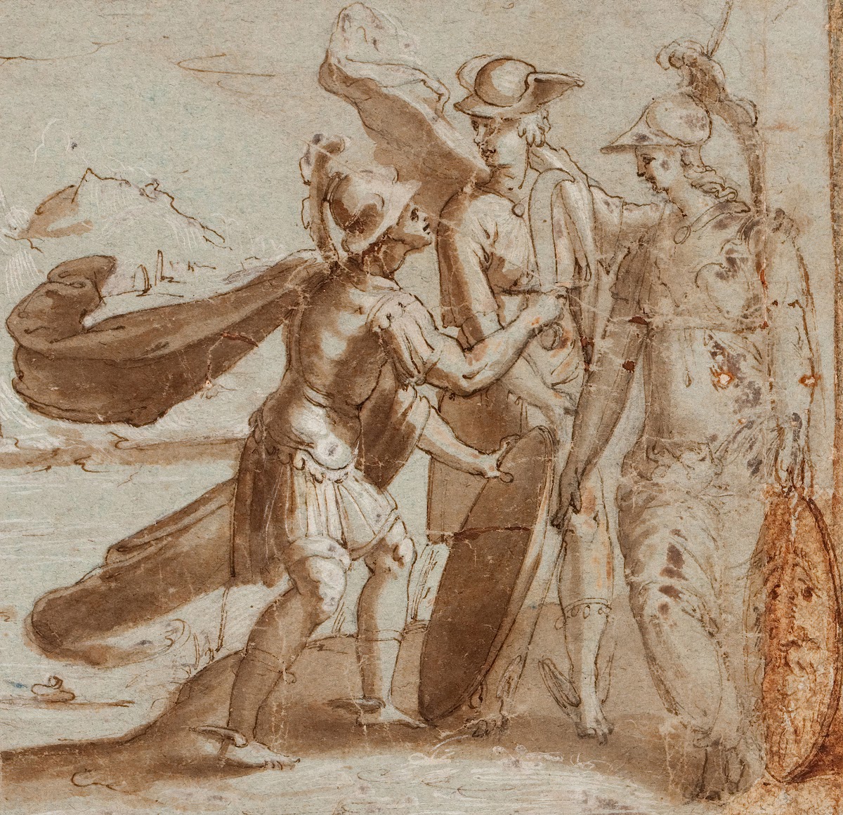 Mars Mercury and Minerva