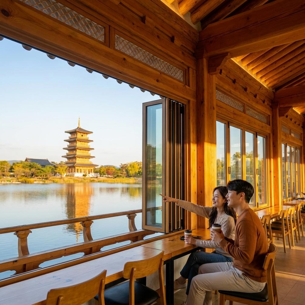 경주 보문단지 카페: 천군복합문화공간x에브리블랙