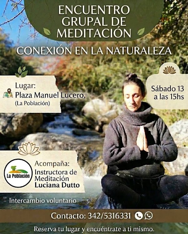 Encuentro Grupal de Meditación