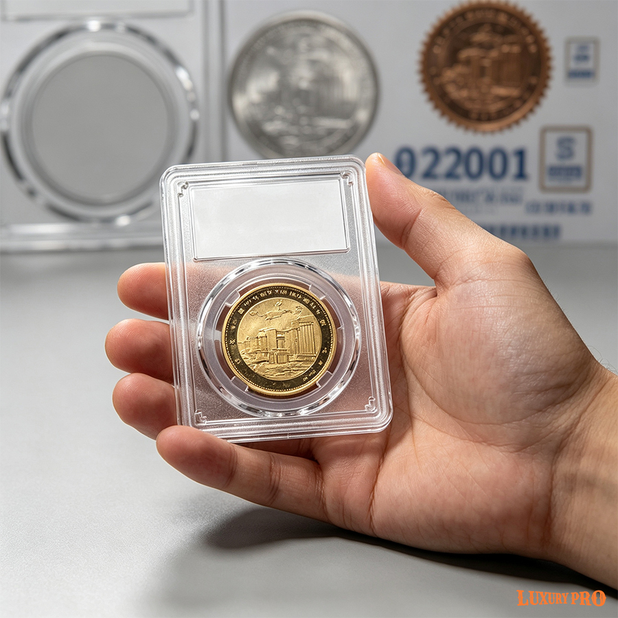UV Alloy Coin + Collection Box