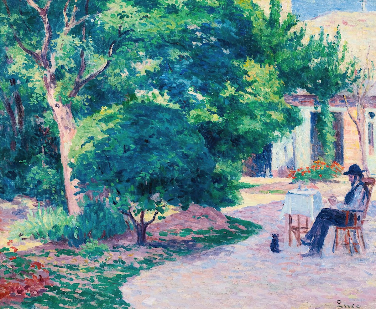 Paris Le Jardin Dalexandre Charpentier Au Hameau Boileau circa 1900