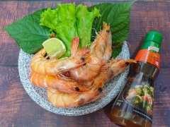 Mùi rượu gạo thoang thoảng, vị tôm ngọt tự nhiên kết hợp cùng xốt nêm đậm đà sẽ rất ngon đó. Chúc các bạn thành công.