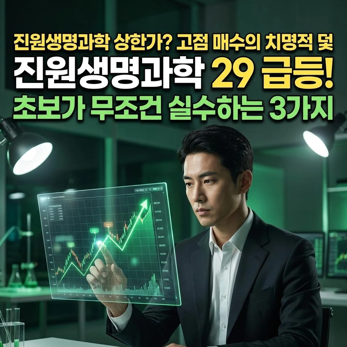 진원생명과학 상한가 직행, '동전주의 덫' 모르고 들어가면 평생 고점에 물리는 이유