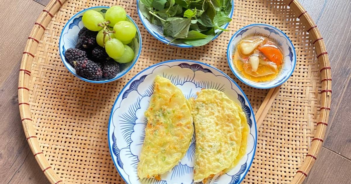 Bánh xèo miền Trung 30 phút
