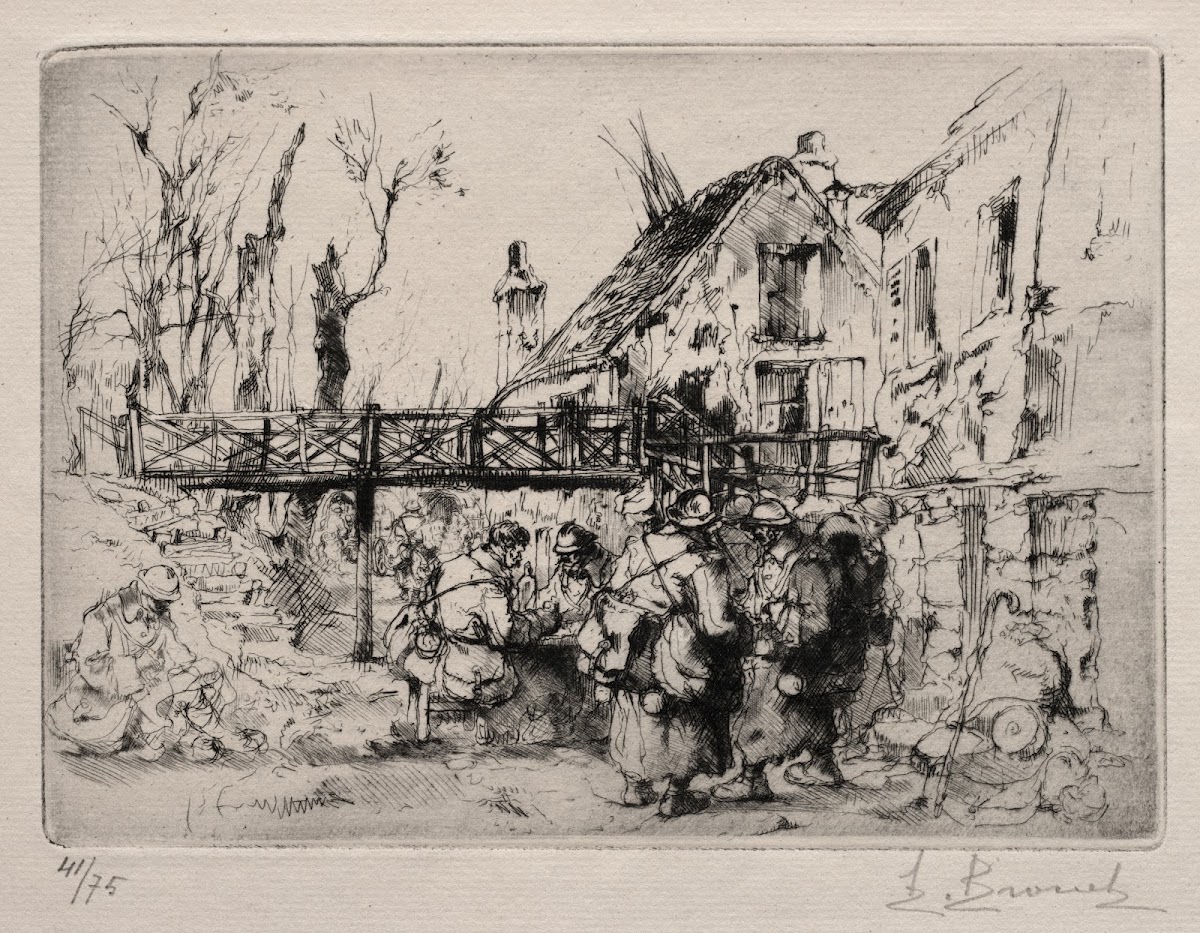 The Halt at the Village before 1925