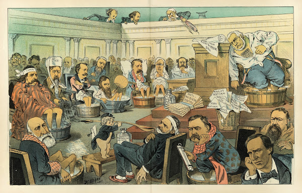 A dreadful attack of presidential fever in the US Senate 1883